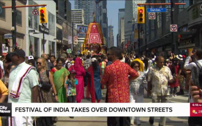 CityNews: Festival of India takes over downtown Toronto streets